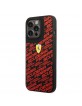 Ferrari iPhone 14 Pro Max Case Cover Silicone All Over Scuderia Black