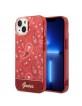 Guess iPhone 14 Plus Case Cover Bandana Paisley Red