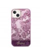 Guess iPhone 14 Hülle Case Cover Porcelain Collection Fuchsia