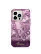 Guess iPhone 14 Pro Max Hülle Case Cover Porcelain Collection Fuchsia