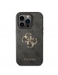 Guess iPhone 14 Pro Case Cover 4G Big Metal Logo Grey