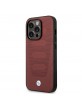 BMW iPhone 14 Pro Hülle Case Seats Pattern Cover Rot