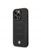 BMW iPhone 14 Pro Case Seats Pattern Cover Black