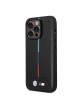 BMW iPhone 14 Pro Hülle Case M Power Cover Tricolor Schwarz