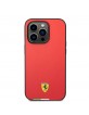 Ferrari iPhone 14 Pro Hülle Case Cover Italian Flag Rot