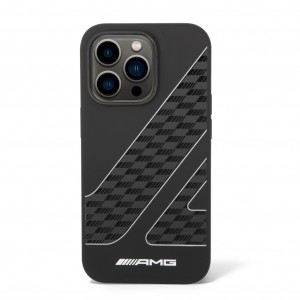 AMG Mercedes iPhone 14 Pro Max Case Pattern Black