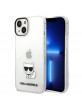 Karl Lagerfeld iPhone 14 Case Cover Choupette Transparent