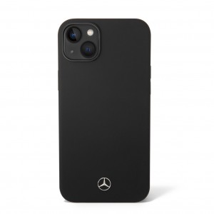 Mercedes iPhone 14 Plus case cover silicone line black