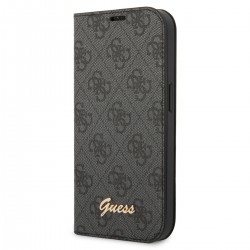 Guess iPhone 14 Pro Book Case Cover 4G Vintage Logo Black