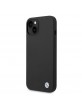 BMW iPhone 14 Plus Case Cover Silicone Signature Black