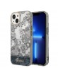 Guess iPhone 14 / 15 / 13 Case Cover Porcelain Collection Grey