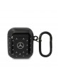Mercedes AirPods 1 / 2 Case Cover Pattern Line II Black