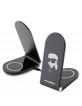 Karl Lagerfeld 2in1 MagSafe Desktop Charger 15W Ikonik Black