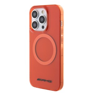 AMG Mercedes iPhone 15 Pro Case MagSafe Orange