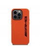 AMG Mercedes iPhone 15 Pro Hülle Case MagSafe Silikon Orange