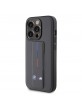 BMW iPhone 15 Pro Case Grip Stand M Cover Gray