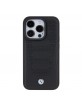 BMW iPhone 15 Pro Case Seats Pattern Cover Black