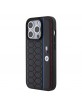 BMW iPhone 15 Pro Case M Edition Hexo Pattern Black