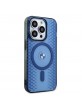 BMW iPhone 15 Pro Hülle Case Cover MagSafe Pattern Blau