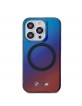 BMW iPhone 15 Pro Case Cover MagSafe Pattern Blue / Red