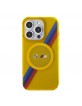 BMW iPhone 15 Pro Hülle Case Cover MagSafe Tricolor Stripes Gelb