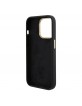Guess iPhone 15 Pro Max Case Silicone Diamond Rhinestone Logo 4G Black