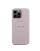 Guess iPhone 14 Pro Max Case Cover Saffiano MagSafe Pink