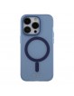 Tumi iPhone 15 Pro MagSafe Case Frosted Blue