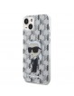 Karl Lagerfeld iPhone 15 Plus Case Cover Monogram Ikonik Transparent
