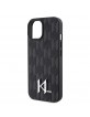 Karl Lagerfeld iPhone 15 Case Cover Monogram Black