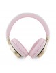 Guess Bluetooth 5.3 Over Ear Headphones 4G Script Pink