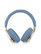 Guess Bluetooth 5.3 Over Ear Headphones 4G Script Blue