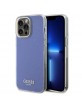Guess iPhone 15 Pro Max Hülle Case Cover Mirror Disco Faceted Violett