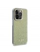 Guess iPhone 15 Pro Max Hülle Case Cover Mirror Disco Faceted Gold