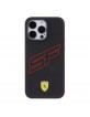 Ferrari iPhone 15 Pro Max Hülle Case Cover Perforated SF Schwarz