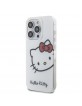 Hello Kitty iPhone 15 Pro Case Cover Kitty Head White