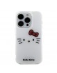 Hello Kitty iPhone 15 Pro Hülle Case Cover Kitty Gesicht Weiß