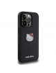 Hello Kitty iPhone 15 Pro Case Magsafe Kitty Head Black