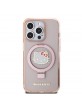 Hello Kitty iPhone 15 Pro Case Case Ring Stand MagSafe Pink