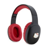 Hello Kitty Bluetooth 5.3 On Ear Kopfhörer Metal Logo Schwarz