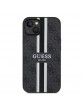 Guess iPhone 15 Case Cover 4G Printed Stripes Black