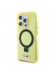 BMW iPhone 15 Pro Case Ring Stand Magsafe Holder Yellow