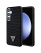 Guess Samsung S24+ Plus Case Triangle Crystals Rhinestones Black