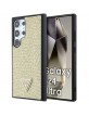 Guess Samsung S24 Ultra Case Triangle Crystals Rhinestones Gold