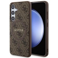 Guess Samsung S24 Case Cover 4G MagSafe Brown