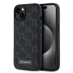 Karl Lagerfeld iPhone 14 / 13 Hülle Case MagSafe Monogram Schwarz