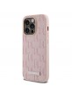 Karl Lagerfeld iPhone 14 Pro Case MagSafe Monogram Pink