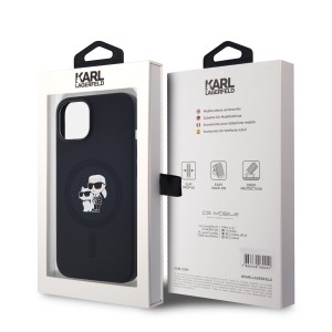 Karl Lagerfeld iPhone 14 / 13 Case Magsafe Karl Choupette Black
