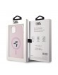Karl Lagerfeld iPhone 14 / 13 Hülle Case Magsafe Karl Choupette Rosa
