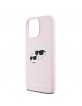  Karl Lagerfeld iPhone 15 Pro Max Hülle Case Magsafe Karl Choupette Heads Rosa